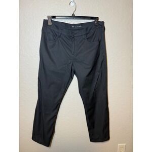 Travis Mathew Mens Black Lightweight Golf Pants Size 34